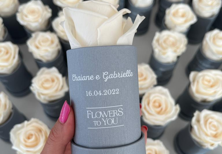 Produtos Personalizados da Flowers To You pra o Hotel Hilton