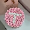 Flower Box Grande Personalizada com Mini Rosas - Letra - Image 2